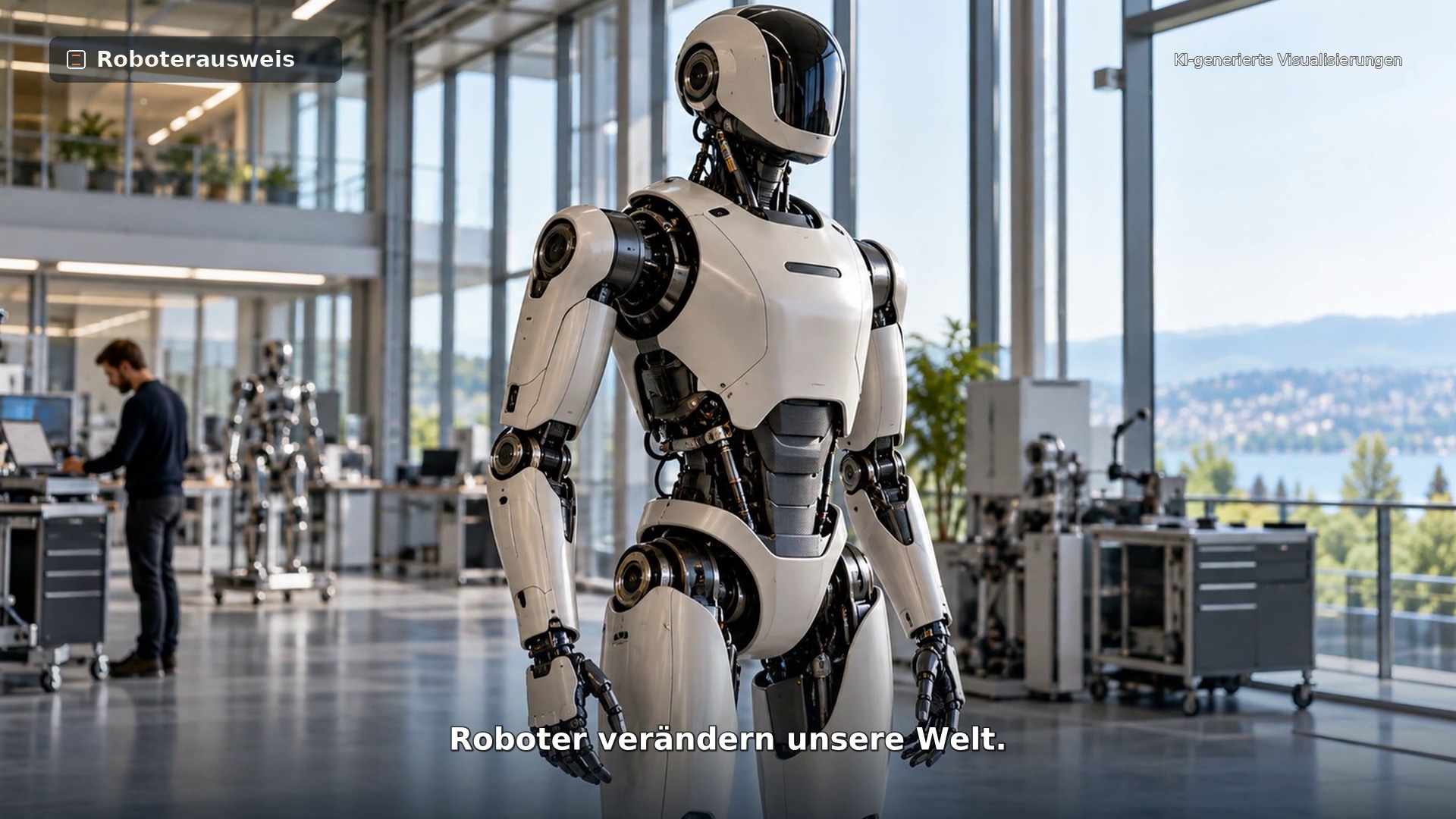 Roboterausweis visual